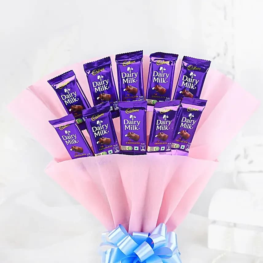 10 Cadbury Dairy Milk Sweet  Bouquet — view 2 of 4