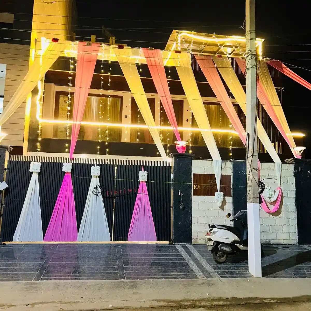 Pink White Drop Home Decor — view 2 of 4