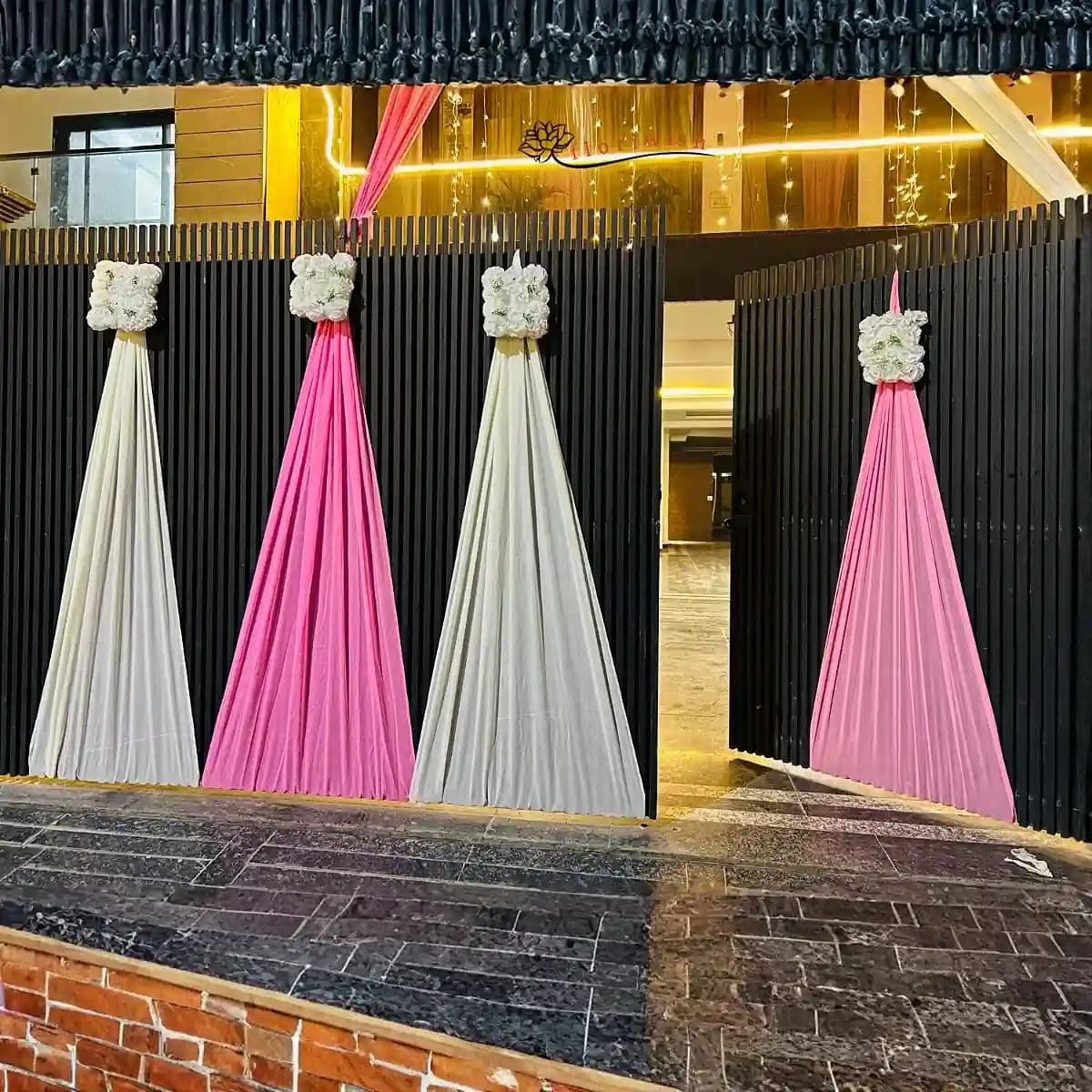 Pink White Drop Home Decor — view 3 of 4