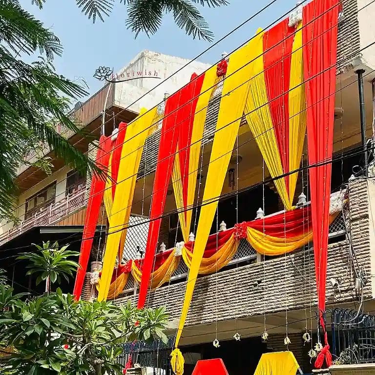 Red Yellow House Decoration at Home — view 3 of 3