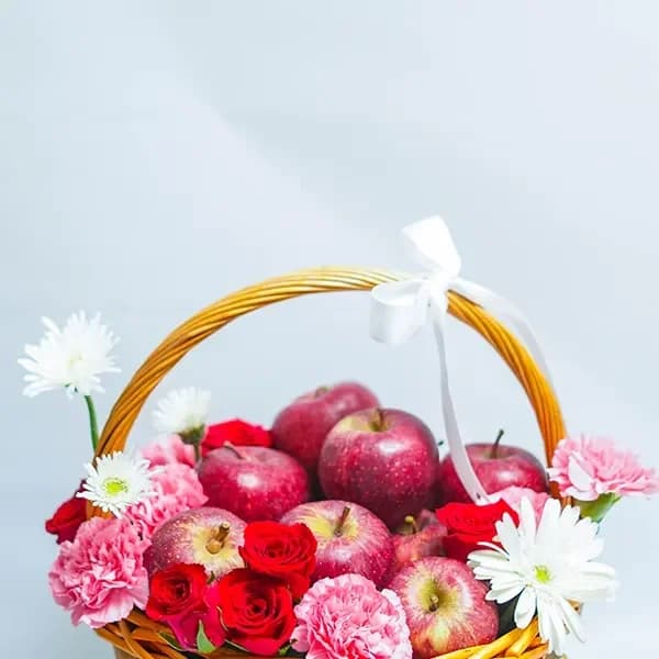 Carnation Apple Basket Set — view 2 of 2
