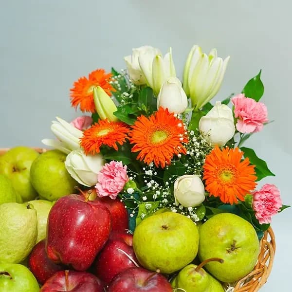 Mixed Fruit and Flower Bouquet Set — view 2 of 3