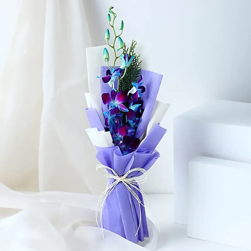 Mesmerising Orchid Flowers  & Cake Gift — view 6 of 7