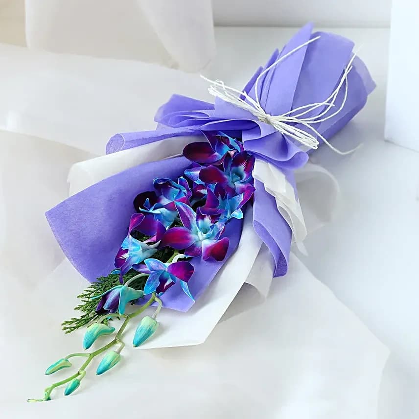 Mesmerising Orchid Flowers  & Cake Gift — view 7 of 7