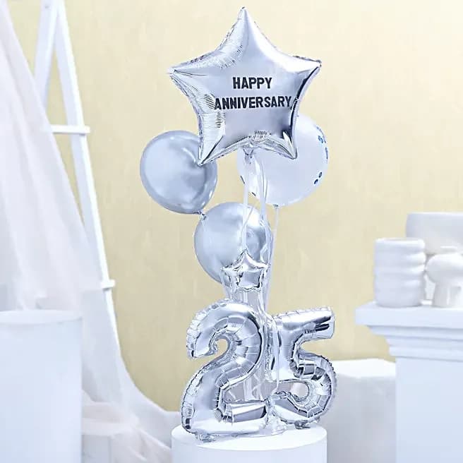 Sweet 25th Celebration Balloon Bouquet Set — view 2 of 4