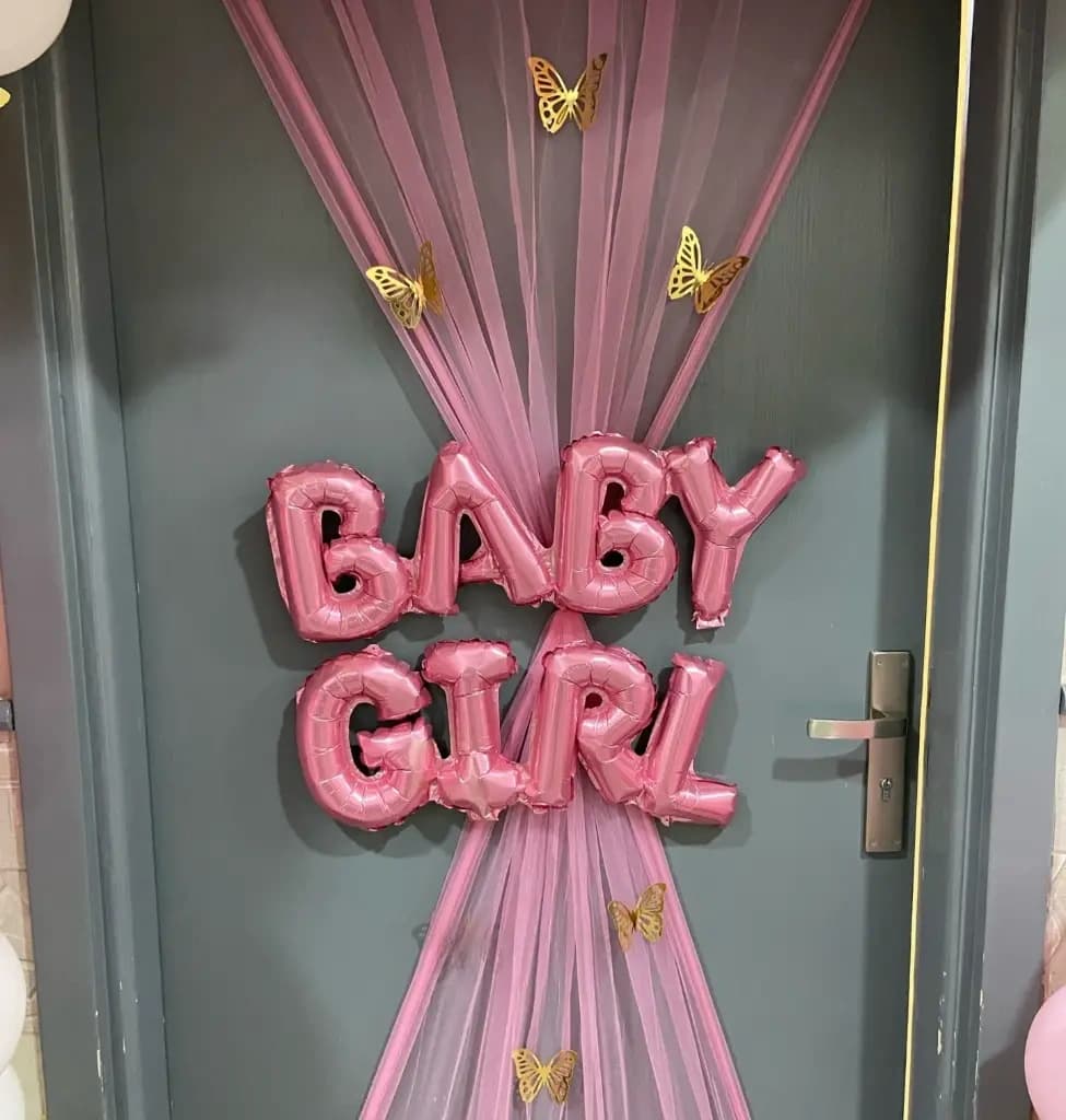 Simple Hospital Bed Decoration for Newborn Set — view 2 of 3