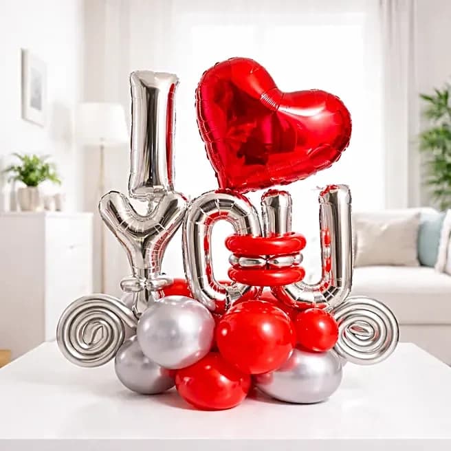 I Love You Balloon Bouquet Surprise Set — view 2 of 4