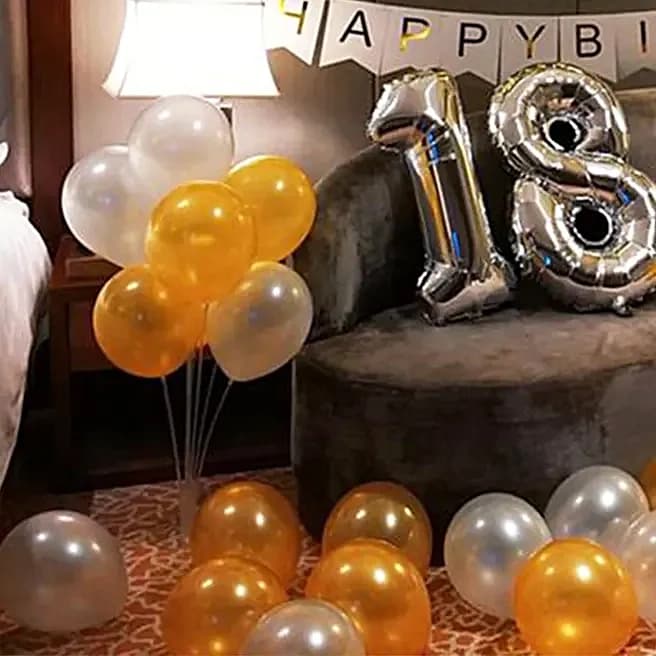 Birthday Sparkling Balloon Decor Set — view 4 of 5