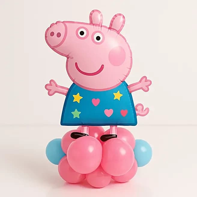 Peppa Pig Party Balloon Bouquet Set — view 1 of 1