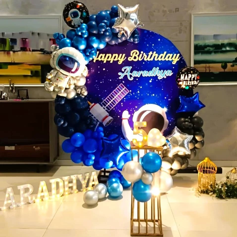 Astronaut Theme Birthday Decoration Set — view 1 of 1