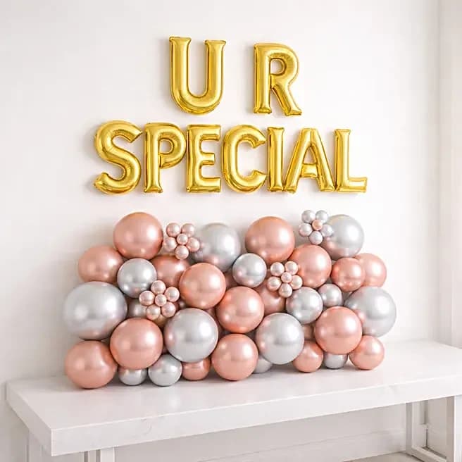 U R SPECIAL Anniversary Balloon Table N Wall Decor Set — view 3 of 3