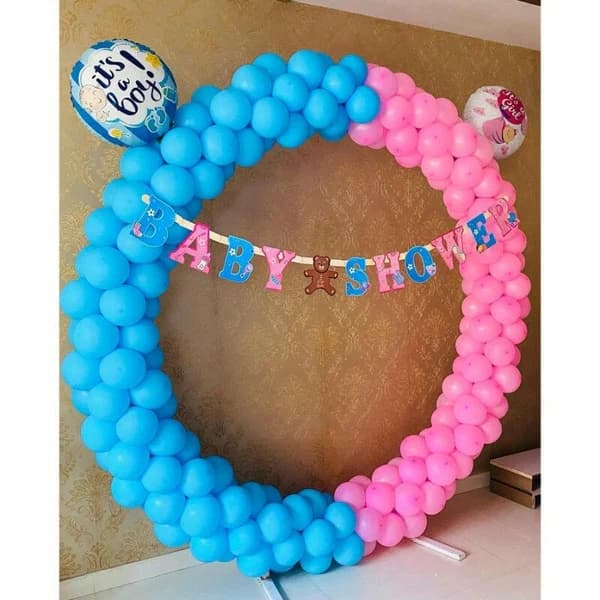 Ring balloon decoration for a Baby Shower Set — view 2 of 2