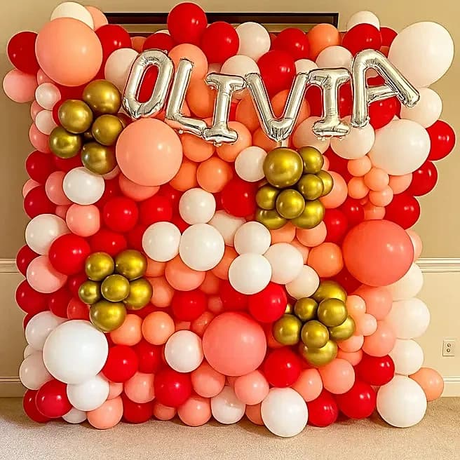 Glimmering Gold Balloon Decor Set — view 1 of 4