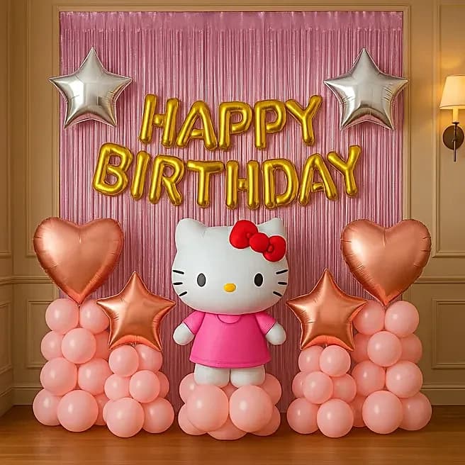 Cute Kitty Balloon Display Set — view 1 of 2