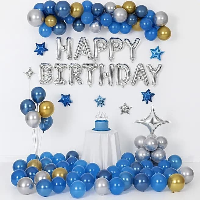 Happy Birthday Premium Balloon Decor Set — view 3 of 4