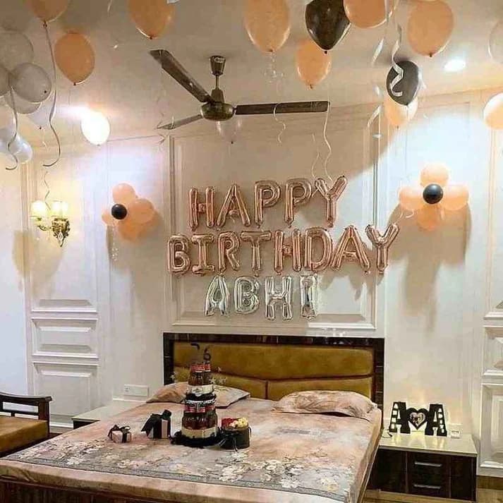 Balloon Decoration in Rose Gold theme Set — view 2 of 2