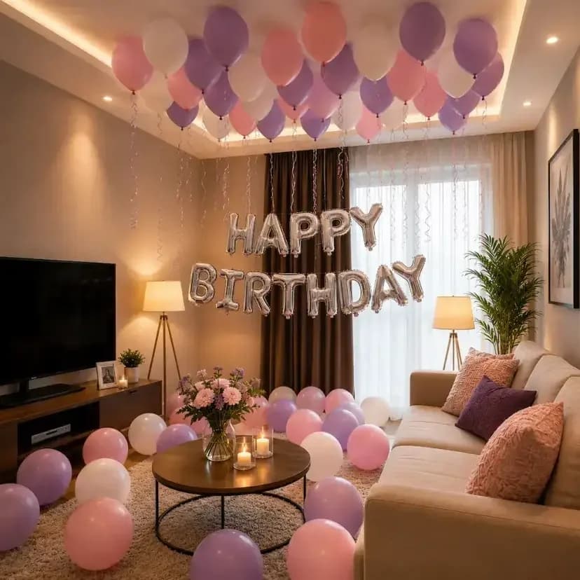 Simple Room Decoration for Birthday Setup — view 2 of 2