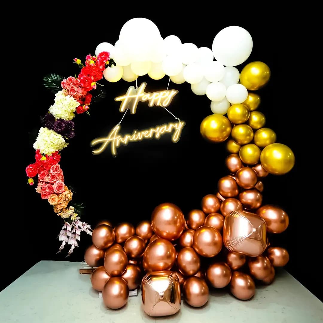 Glittering Anniversary Ring Decor Set — view 1 of 1