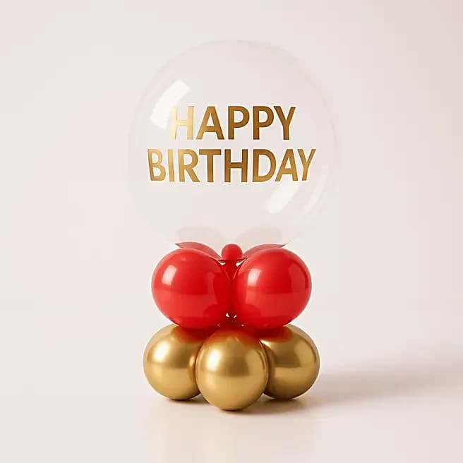 Elegant Birthday Bubble Decor Set — view 1 of 1
