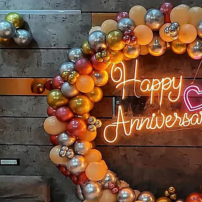 Happy Anniversary Shining Decoration Set — view 5 of 5