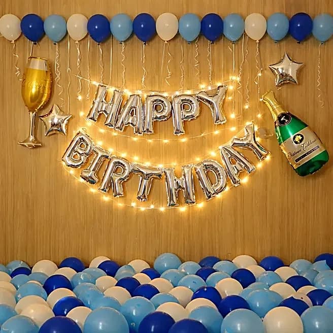 Blue Themed Birthday Décor Set — view 1 of 7