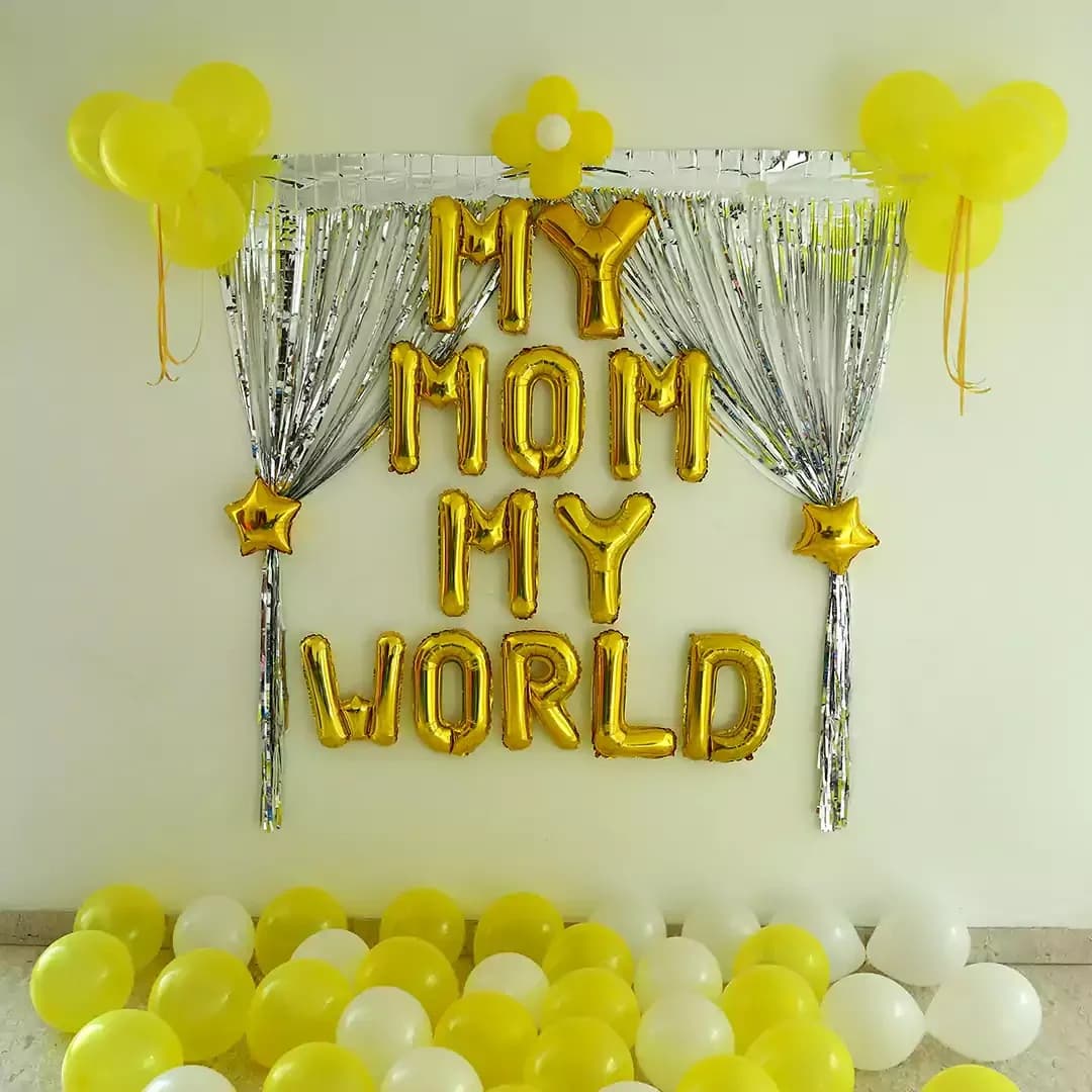 My Mom My World Balloon Decor Set — view 1 of 1