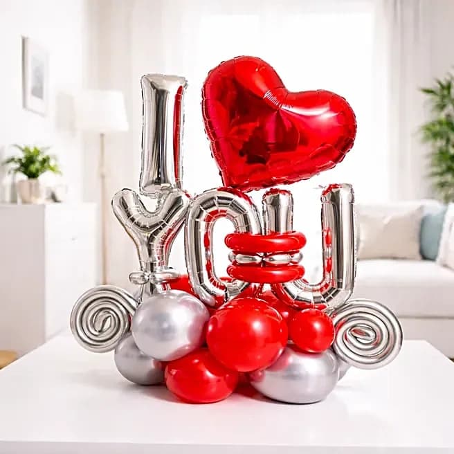 I Love You Balloon Bouquet Surprise Set — view 3 of 4