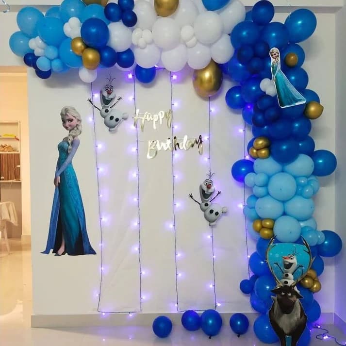 Princess Elsa Birthday Setup — view 1 of 2