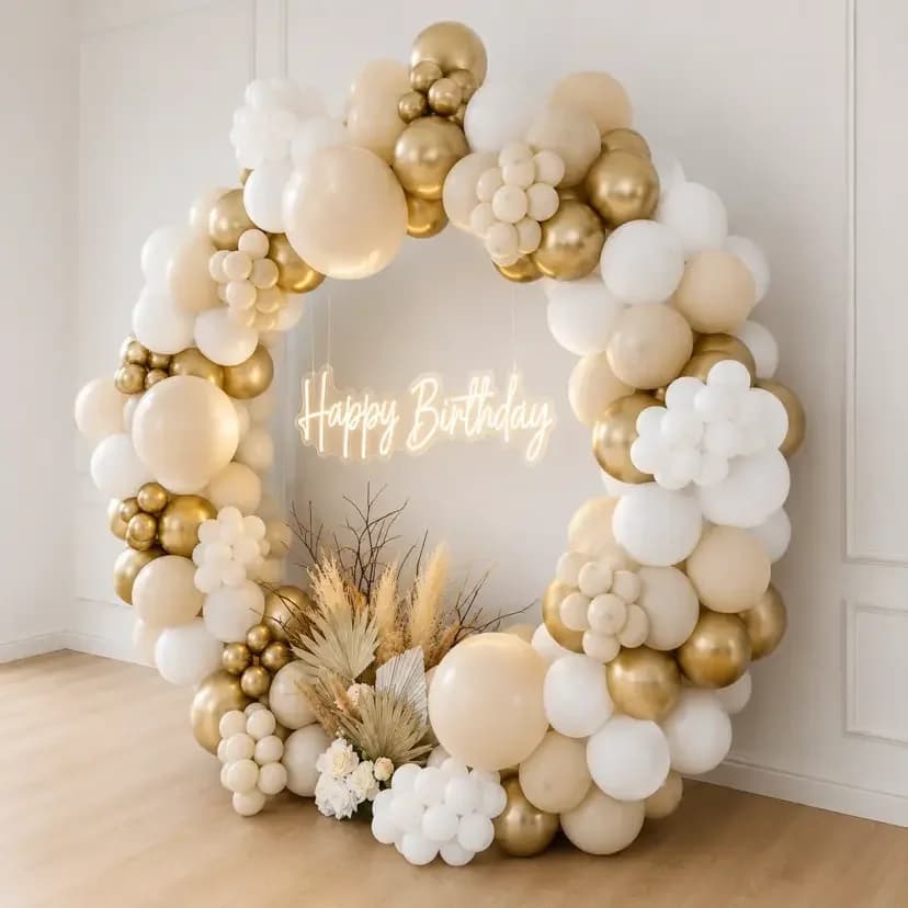 Indoor Birthday Decoration Setup — view 2 of 2