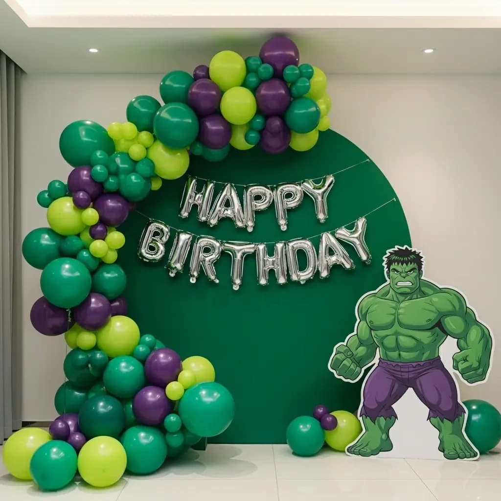 Birthday Smash Hulk Theme Setup Decor — view 2 of 2