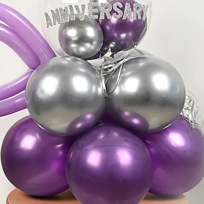 Anniversary Special Bobo Balloon Bouquet Set — view 1 of 4