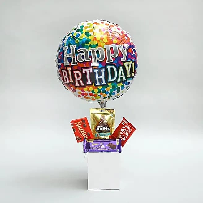 Happy Birthday Balloon & Chocolates Box Set — view 2 of 6