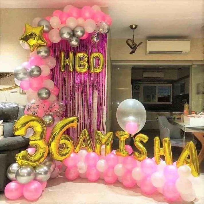 Her Birthday Balloon Setup — view 1 of 1