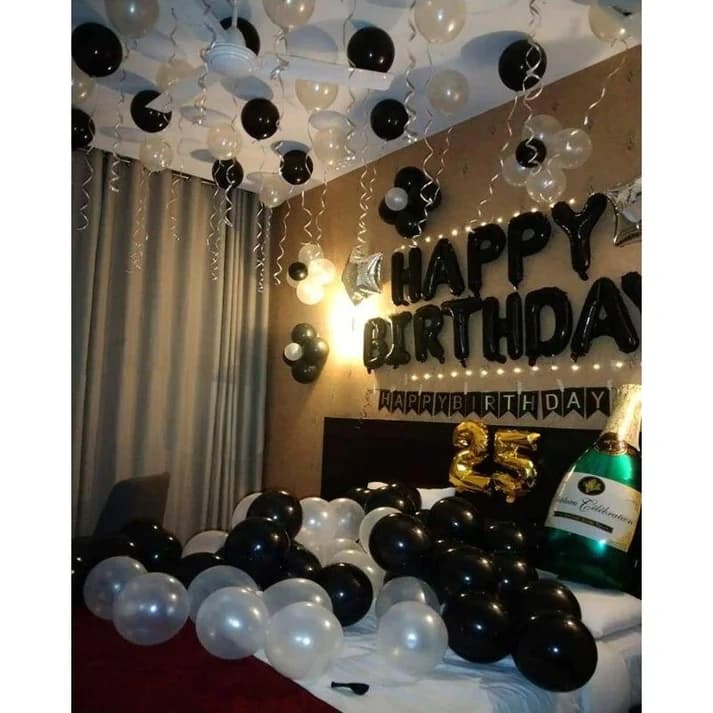 Surprise Balloon Decoration for Boyfriend 25th Birthday Set — view 1 of 1