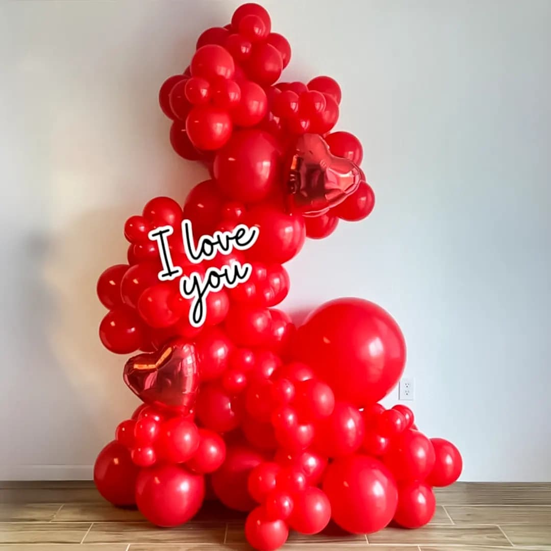 I Love You Balloon Garland Bouquet Set — view 1 of 1