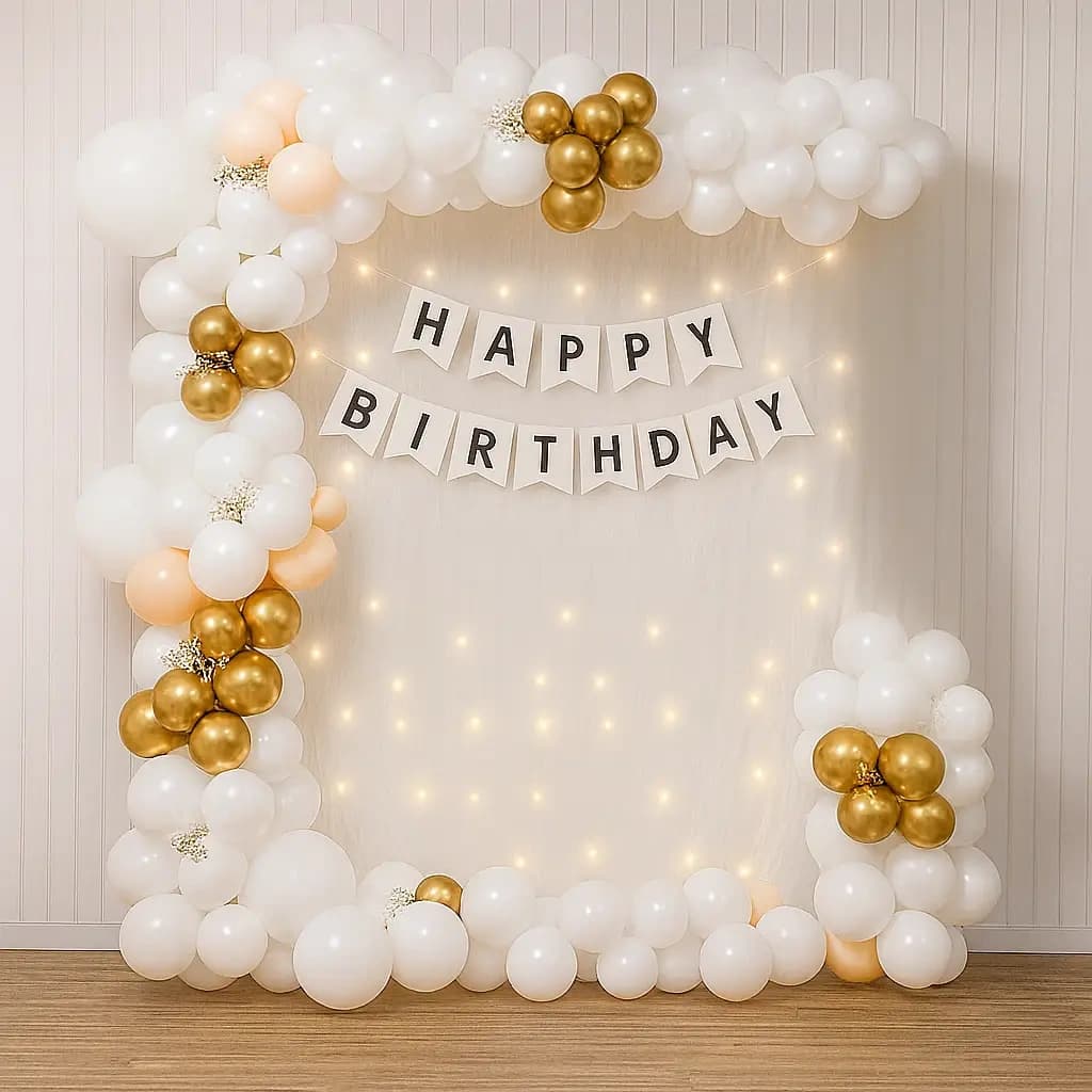 Balloon Arch Setup for Birthday Decor — view 1 of 1