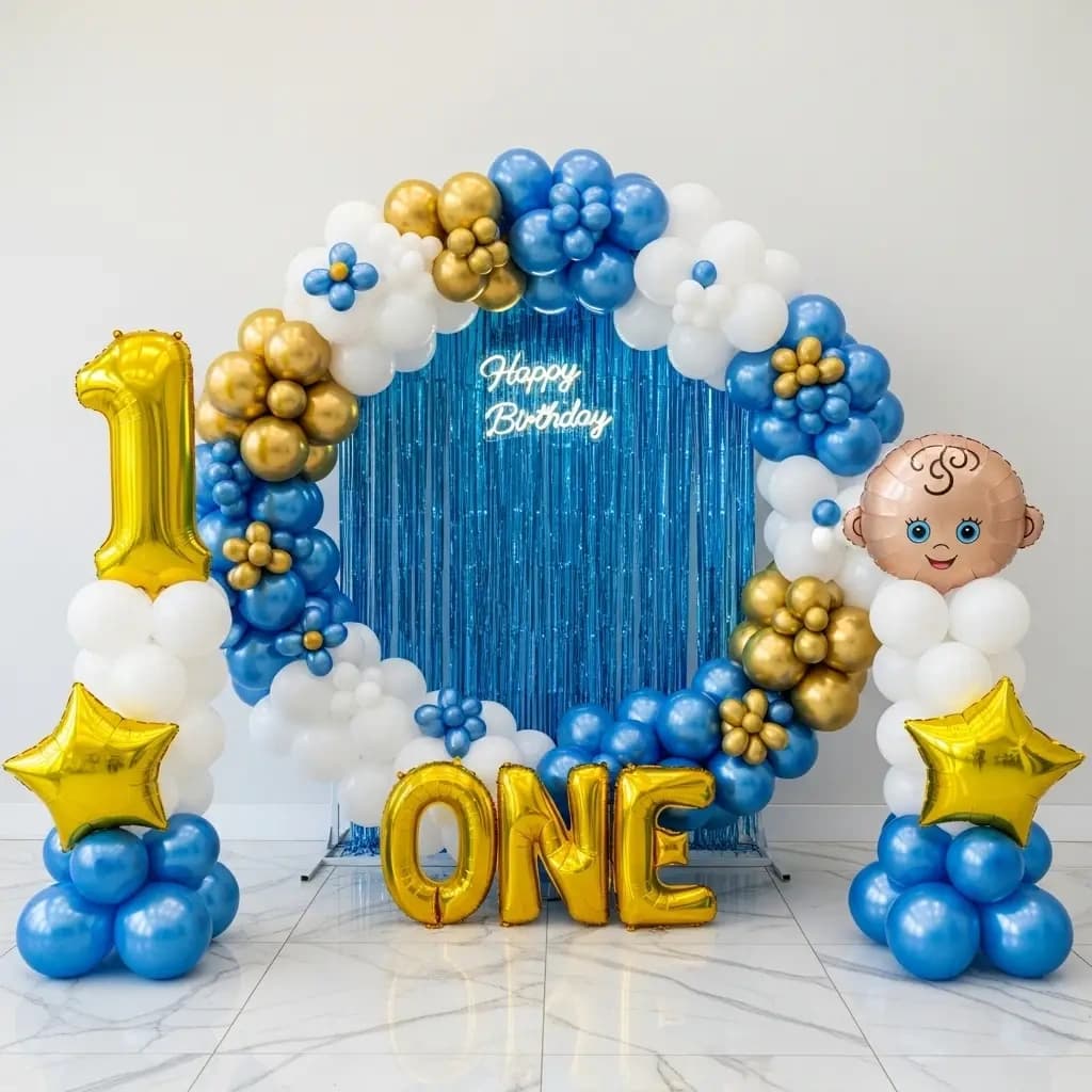 First Birthday Setup at Home Decor — view 1 of 1