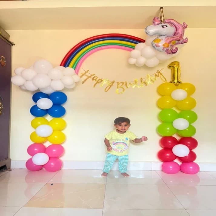Rainbow Touch Balloon Decor Set — view 2 of 3