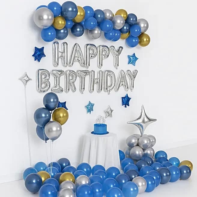 Happy Birthday Premium Balloon Decor Set — view 4 of 4