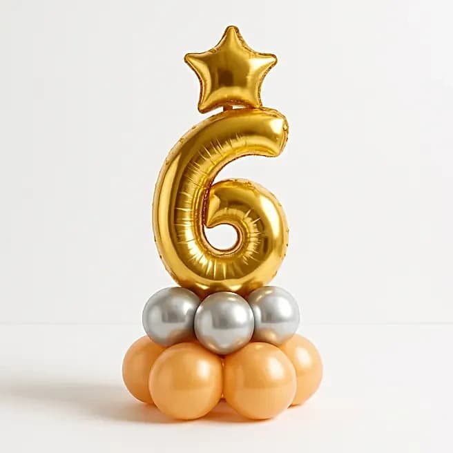 Numeric Balloon Stand Set — view 1 of 3