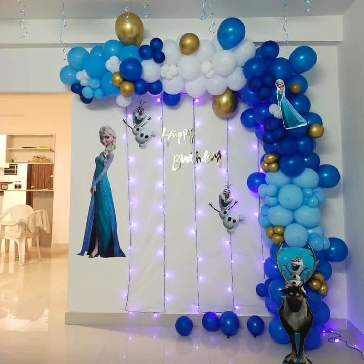 Princess Elsa Birthday Setup — view 2 of 2