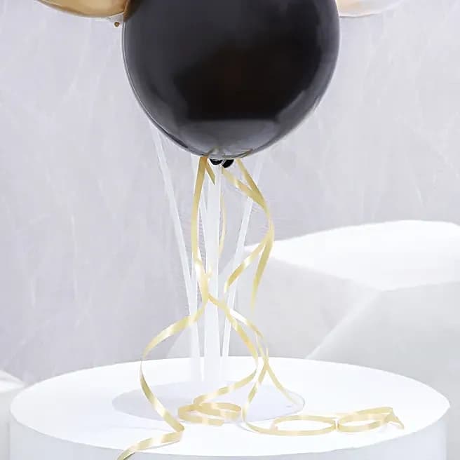 Golden Stardust Balloon Bouquet – Luxe & Sparkling Celebration Decor Set — view 5 of 5