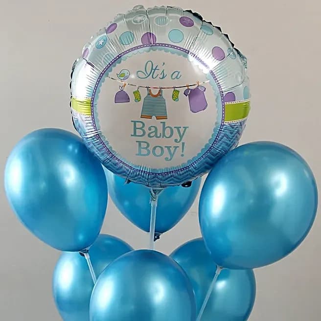 It's a Baby Boy Balloon Bouquet Set — view 2 of 4