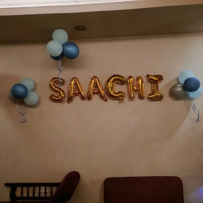 Princess Elsa Birthday Decor Setup — view 2 of 5