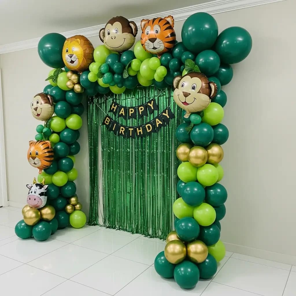 Cute Safari Animals Theme Decor Set — view 2 of 2