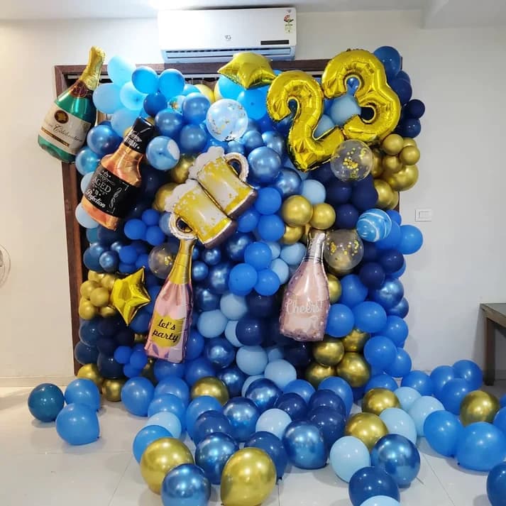 Adult Birthday Balloon Setup — view 1 of 2