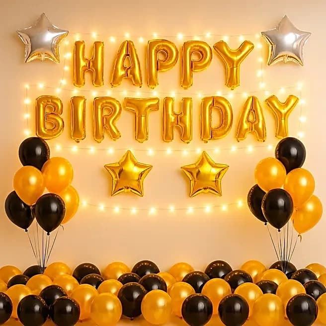 Happy Birthday Balloon Decoration Set — view 1 of 2