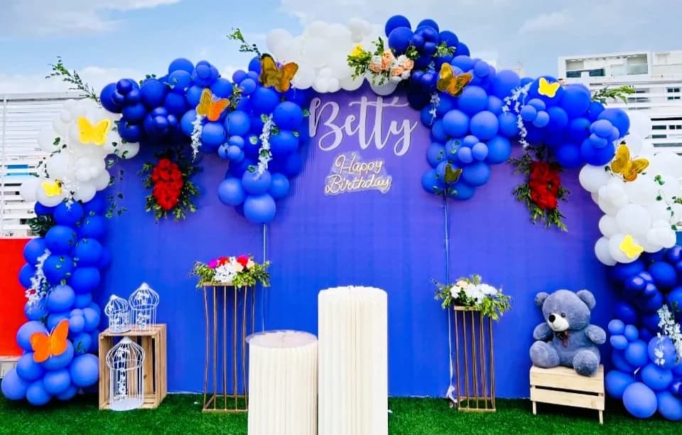 Royal Blue Delight Party Decor Set — view 1 of 1