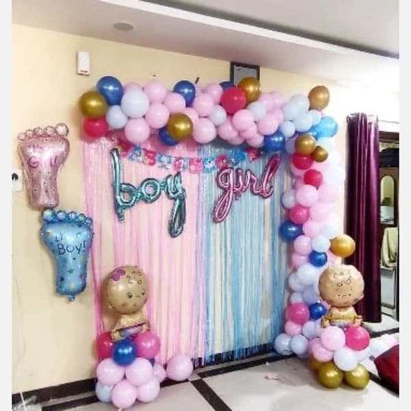 Premium Balloon Decoration at home for Baby Shower Set — view 1 of 2