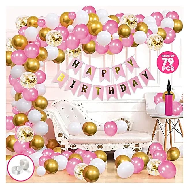 Blushing Beauty Birthday Decoration Set — view 1 of 1